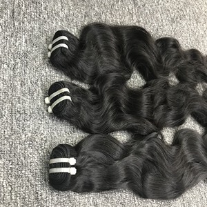 Extensiones de Cabello Humano Virgen Natural Ondulado sin Procesar de Vietnam, Paquete de Cabello Natural - Product Image 3