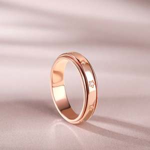 Anillo Giratorio Jeulia Charming Starlight de Plata de Ley para Mujer con Circonita Corte Princesa - Product Image 6