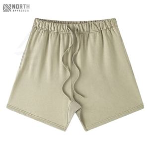 Shorts Vaqueros de Mezclilla Rectos para Hombre, Cintura Media, Estampados, de Algodón, Lavado Claro Azul, Casuales, de Verano - Product Image 5