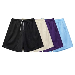 NOUVEAU logo personnalisé pour hommes haute qualité filets de sport shorts hommes course entraînement basket fitness maille shorts vêtements de sport - Product Image 1