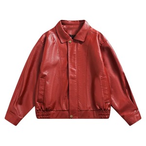 Chaqueta de Motociclista de Cuero para Hombre, Marrón, Transpirable, Impermeable, de Piel de Vaca Genuina, Material de Alta Calidad, Venta al por Mayor - Product Image 5