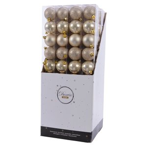 Amicasa 10pcs 6cm <b>Plastic</b> Pearl Christmas <b>Tree</b> Ball Set 9020176 Christmas Ball & <b>Tree</b> Ornaments - Product Image 2