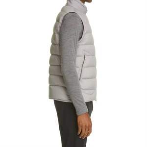 Veste matelassée d'hiver de qualité supérieure pour hommes, veste à fermeture éclair avec logo personnalisé, imperméable, respirant, coupe-vent, manches complètes pour l'extérieur - Product Image 5