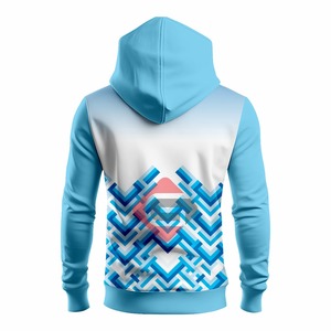 เสื้อฮู้ดสวมหัวโอเวอร์ไซส์สำหรับผู้ชายผู้หญิงพิมพ์ลายซับลิเมชันแบบกำหนดเอง3D ใหม่ไซส์ใหญ่พิเศษ - Product Image 2