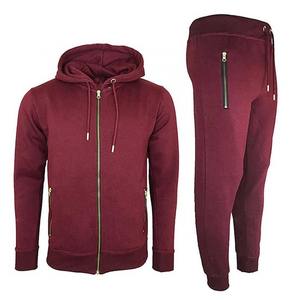 OEM Service de haute qualité unisexe sport athlétique décontracté 2 pièces Full Zip Jogging survêtement imprimé Technics 100% coton - Product Image 1