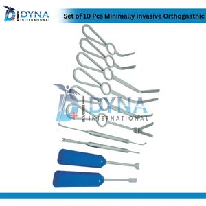 Set de 10 Piezas de Instrumentos Quirúrgicos para Cirugía Ortognática Mínimamente Invasiva, Instrumentos para Cirugía Maxilofacial con Certificación CE - Product Image 5