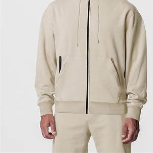 Chándal de gran tamaño personalizado para hombre del mejor proveedor Tela de color sólido de calidad superior Venta caliente para el invierno - Product Image 2