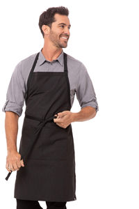 Tablier de cuisine de haute qualité 100% coton, réglable, pour la pâtisserie, les hommes et les femmes, pour un usage domestique et professionnel - Product Image 3