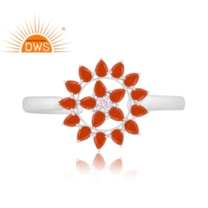 Latest Handmade Design Natural Carnelian Gemstone <b>Cuff</b> Bangle Custom Jewelry For Women Gift For Her - Product Image 3