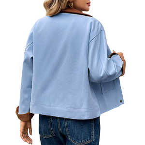 Prendas de abrigo La mejor chaqueta elegante para mujer Ropa al aire libre Moda transpirable Buena calidad con chaqueta con logotipo personalizado - Product Image 2