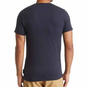 Camiseta de Moda para Hombre al por Mayor, Nuevo Diseño Estampado, con Etiqueta Personalizada en el Cuello, Secado Rápido - Product Image 4