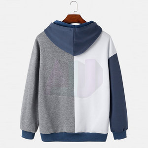 Sudadera con Capucha para Hombre, Estilo Urbano Invernal, Corte Regular, 100% Algodón, Felpa Ecológica, Diseño Transpirable para Comodidad Diaria Informal - Product Image 2