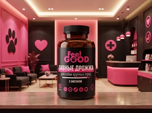 <span class=keywords><strong>FeelGOOD</strong></span> Large Breed Shine – Comprimés ultimes à la biotine et à la levure de bière pour chiens adultes |   Enrichi en vitamine E |   Santé de la peau et des poils - Product Image 4