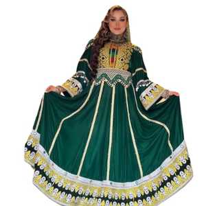 Robes afghanes Kuchi vintage de qualité supérieure, respirantes, manches longues, décontractées, pour les fêtes, disponibles en gros - Product Image 1