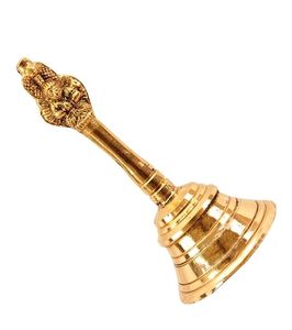 Cloche de Pooja en laiton de haute qualité en laiton pur Garuda Ganti Garuda Ganti Ghanti pour Pooja Mandir - Product Image 3