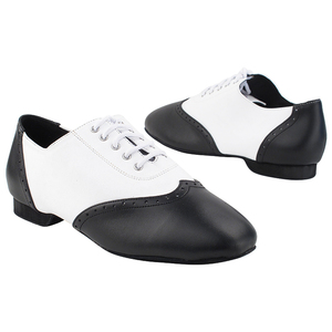 Scarpe da ballo in latino molto Fine SWING003 ballerine morbide e scarpe da Salsa con soletta in PU di media larghezza - Product Image 1