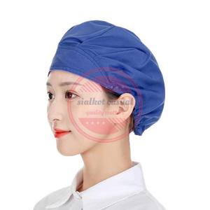 100% algodón Hospital uniforme enfermería Scrubs gorras personalizadas Unisex Scrub Hat - Product Image 5