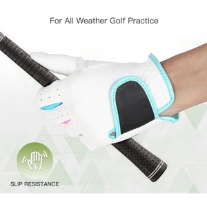 Guantes de golf personalizados para todo tipo de clima de cuero sintético de alta calidad recién llegados guantes de golf personalizados por Maximize Wear - Product Image 3