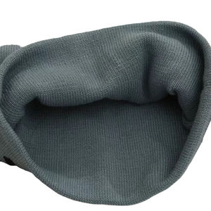 Men's Winter Knitted Beanie <b>Hat</b> Solid Color Warm Skull Ski Cap for Travel <b>Camo</b> Fabric Feature - Product Image 3