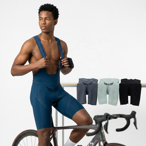 Cuissard de cyclisme pour homme avec logo aile imprimé par transfert thermique, coupe ajustée, séchage rapide, en Spandex et Nylon, longueur courte, pour adulte - Product Image 6