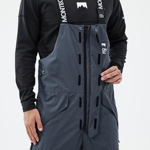 กางเกงทรงหลวมสำหรับเล่นสกีหิมะของผู้ชายกางเกงเอวยางยืดแบบลำลองสีทึบผ้าลินินบางเทรนด์ของผู้ชาย montec เล่นสกีแบบพรีเมี่ยม3ชั้น - Product Image 4