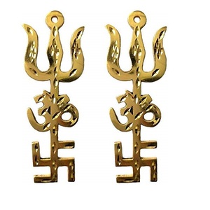 Latón Maha Vastu Purush Yantra Ashtadhatu Navgrah Pirámide Chowki con pirámides extraíbles Metal Religioso Regalo Plateado Impresión - Product Image 4