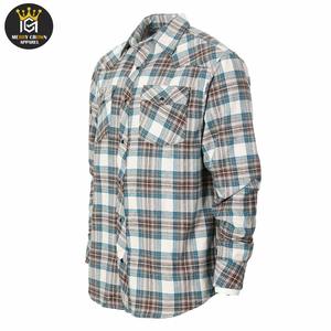 Flannel <b>Shirts</b> Men Button Down Regular Fit Long Sleeve <b>Plaid</b> Flannel Casual <b>Shirts</b> Autumn Casual Dark Color Men's <b>Shirts</b> - Product Image 3