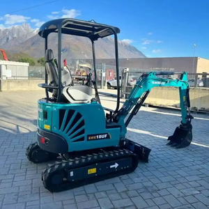 2021 para Sunward SWE18UF Mini excavadora 6 toneladas bastante usado Yanmar motor bomba de engranajes Motor Bosch Rexroth tipo oruga para la venta - Product Image 2