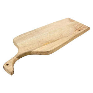Planche à découper en bois épais de qualité supérieure avec poignées Planche à découper en bois durable pour la cuisine à domicile Utilisation au restaurant - Product Image 6