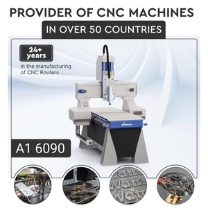 Wattsan A1 6090 600*900mm <span class=keywords><strong>CNC</strong></span> <span class=keywords><strong>Router</strong></span> máy cho nhôm mềm kim loại composite nameplates ACP phay - Product Image 5