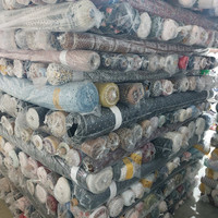 Tissu en mousseline de soie imprimé coréen, lot de Textiles, matériau divers design imprimé robe hijab divers vêtements en mousseline de soie