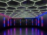 Vente chaude Vr salle de jeux rgb éclairage haut de gamme Led hexagone lumière rgb pour la décoration