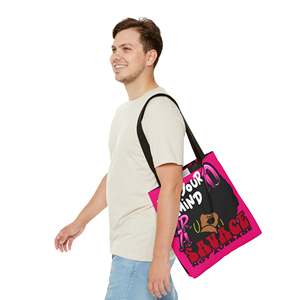 Borsa tote Savage Graffiti di grande capacità in pelle e PU con chiusura a cerniera, portatile, per tutte le stagioni - Product Image 3