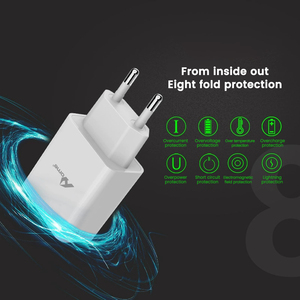 GAN PD35W 3A C + C BLANCO Nueva llegada 120W Adaptador de corriente 5V/1A 20V 25A Corriente para auriculares Uso industrial JP/US/EU - Product Image 3