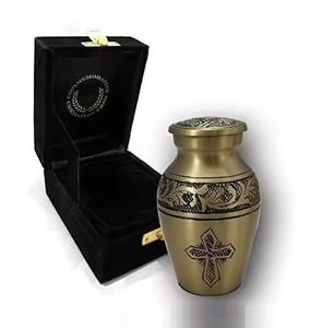 <b>Ashes</b> <b>urns</b> <b>for</b> adults, <b>mini</b> metal keepsake <b>urns</b> with mother of pearl, suitable <b>for</b> burial or home display decoration premium <b>urn</b> - Product Image 4