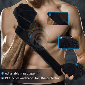Gants d'haltérophilie de fitness à bas prix Logo personnalisé Gants d'haltérophilie de qualité supérieure - Product Image 4