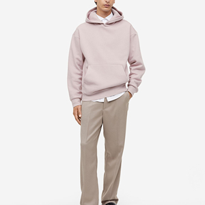 Sweat à capuche pour homme en molleton épais 100% coton respirant avec poche imprimée, style streetwear hiver, personnalisable avec logo numérique, vente en gros de qualité supérieure - Product Image 3