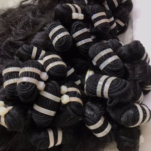 ผมต่อแบบลอนธรรมชาติทำจากผมมนุษย์เวียดนามแบบสองชั้นวาดคู่ - Product Image 4