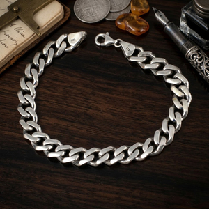 Bracelet gourmet romantique pour femme, chaîne simple, bijoux turcs faits à la main - Product Image 4
