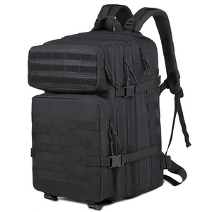 Sac à dos tactique unisexe <span class=keywords><strong>de</strong></span> mode antivol en Oxford 900D, faible MOQ, 45L, poche Molle, sac d'assaut, sac à dos <span class=keywords><strong>de</strong></span> randonnée OEM - Product Image 1