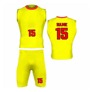 Uniforme de Fútbol Americano 7v7 con Bandera, Transpirable, Verano, Personalizado, Secado Rápido, Diseño Económico, Venta al por Mayor - Product Image 2