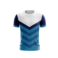 Camiseta de Fútbol Personalizada 100% Poliéster con Diseño Impreso por Transferencia de Calor, Camiseta de Fútbol Personalizada para Equipos e Individuos con Logotipo Personalizado
