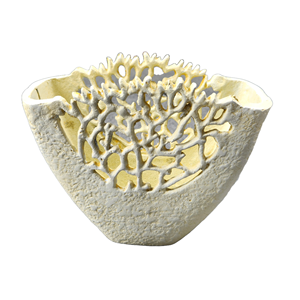 Plateau de service en métal blanc fabriqué à la main conception de branches de coquille marbre personnalisé vaisselle décorative pour la maison fruits collations occasions alimentaires - Product Image 5