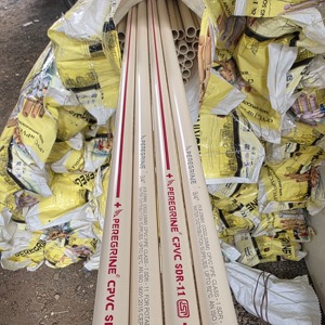 ท่อน้ำ cpvc ที่มีความแข็งแรงสูงทนทานสำหรับงานประปาอุณหภูมิสูงและงานจำหน่ายน้ำ - Product Image 1