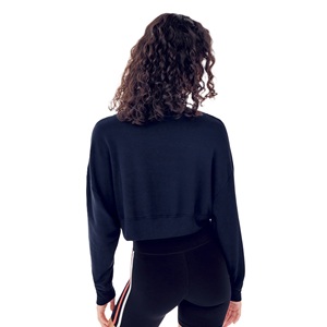 Nouveau Sweat-shirt Court Ample et Personnalisable pour Femme 2026 – Écologique, Doux, Chaud et Respirant – Collection Automne Hiver - Product Image 1