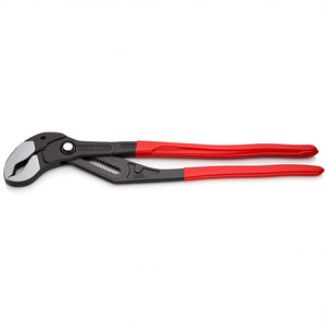 Knipex - Alicates para bombas de agua con cabezal pulido y mangos recubiertos de plástico, modelo Cobra XL/XXL, con bombas hidráulicas y llave para tubos en gris atramentizado - Product Image 2