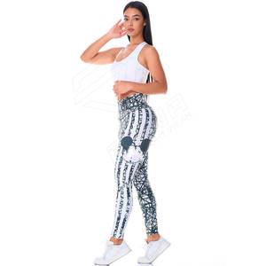 New Best Fashion Style Women High Waisted Breathable <b>Summer</b> Workout <b>Leggings</b> Sportswear Sale Spandex/Polyester - Product Image 6