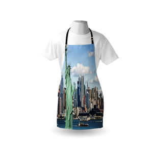 Bulk Supply Customized Print New Design 100% Cotton Cooking Kitchen <b>Apron</b> with Custom Private Logo - Product Image 5