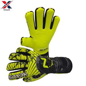 Gants de gardien de but en cuir professionnels unisexes pour adultes, respirants, antidérapants, de haute qualité, pour le football en plein air, logo personnalisé, vente en gros - Product Image 3