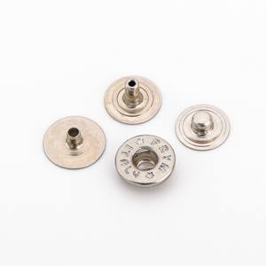 Italie Prym Fastener avec bouton-pression Style capuchon caché Style tige pour vêtements accessoires de bagage Technique de placage - Product Image 4